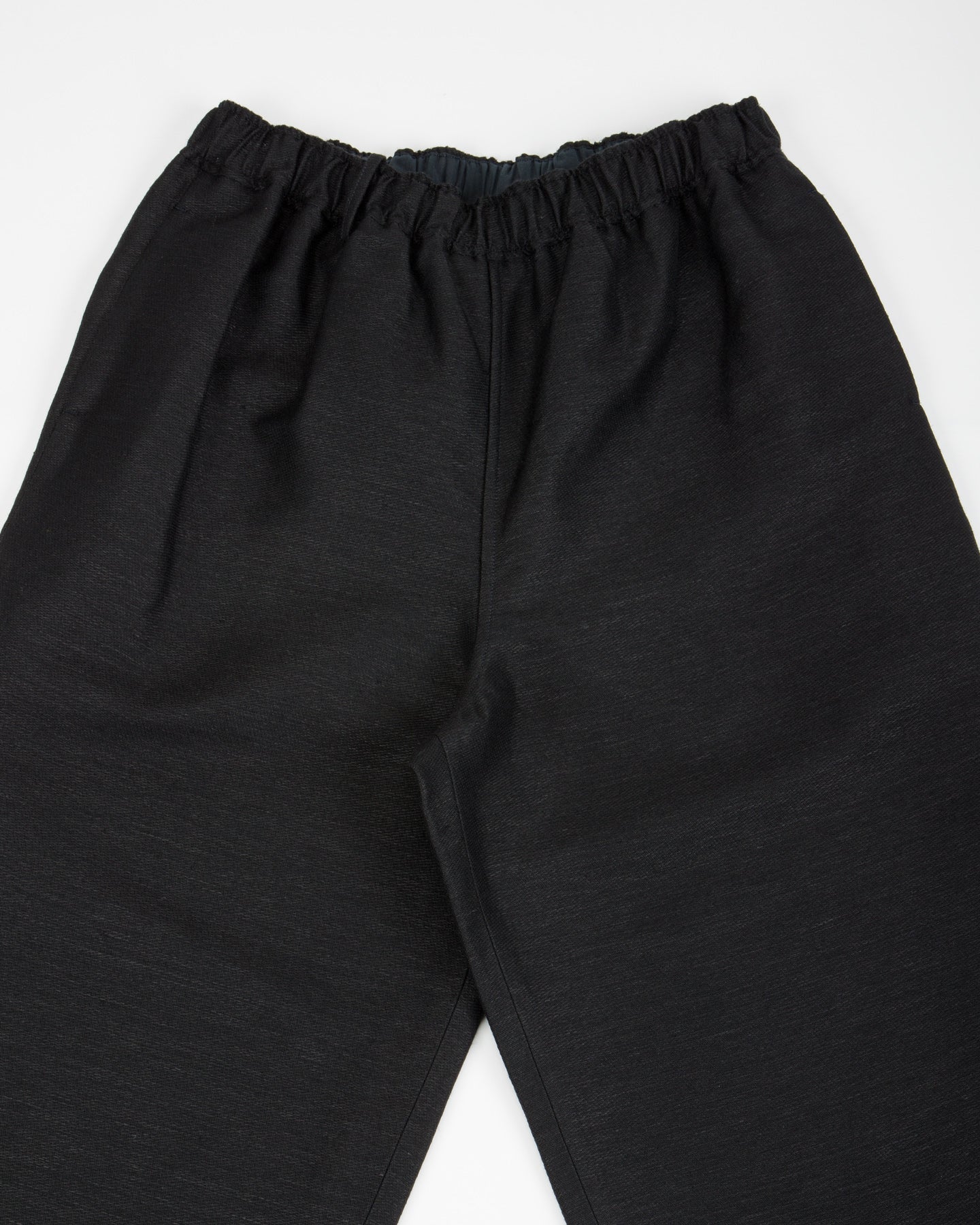 Gorsch One Size Wool Hemp Easy Trousers - Black - Standard & Strange