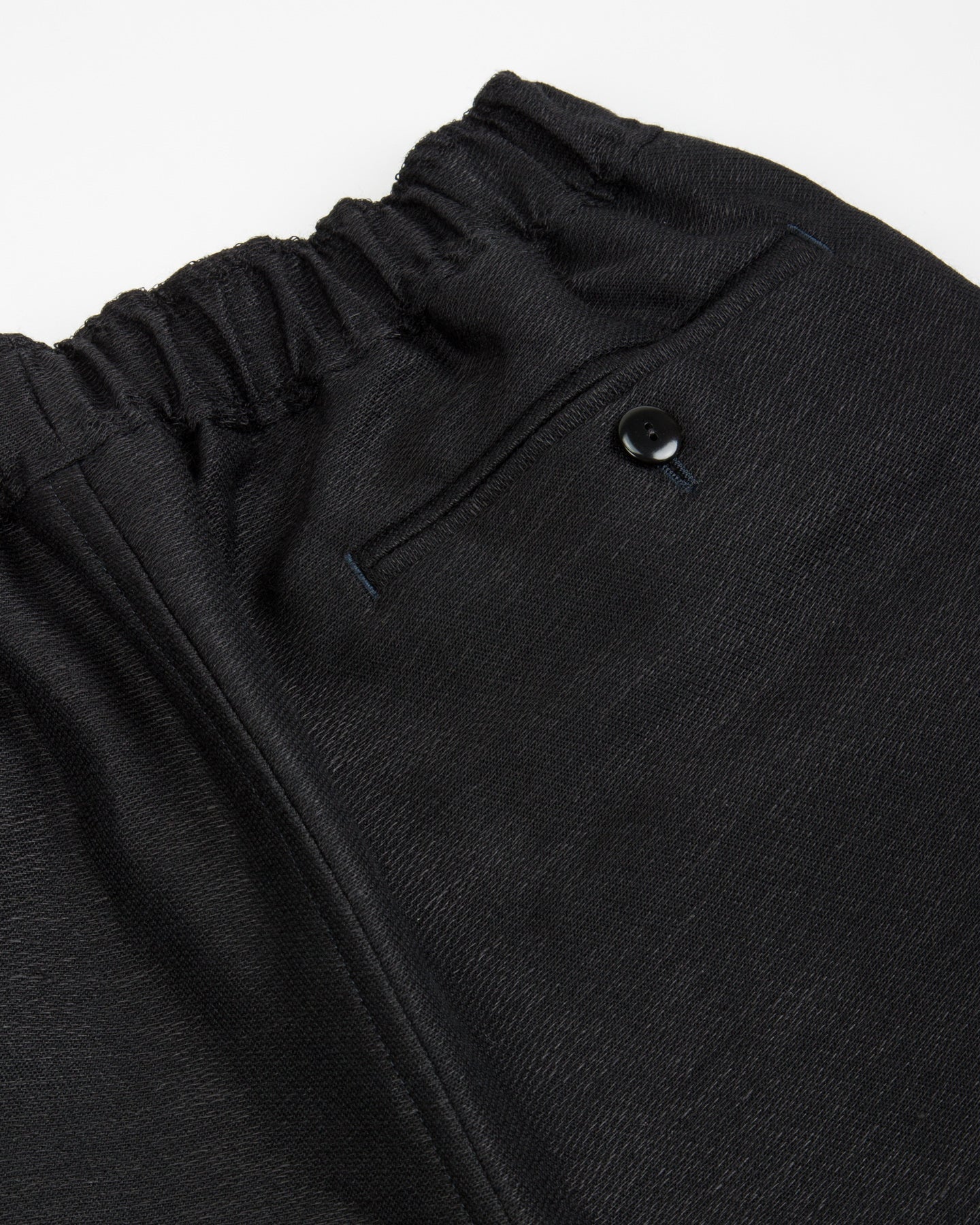 Gorsch One Size Wool Hemp Easy Trousers - Black - Standard & Strange