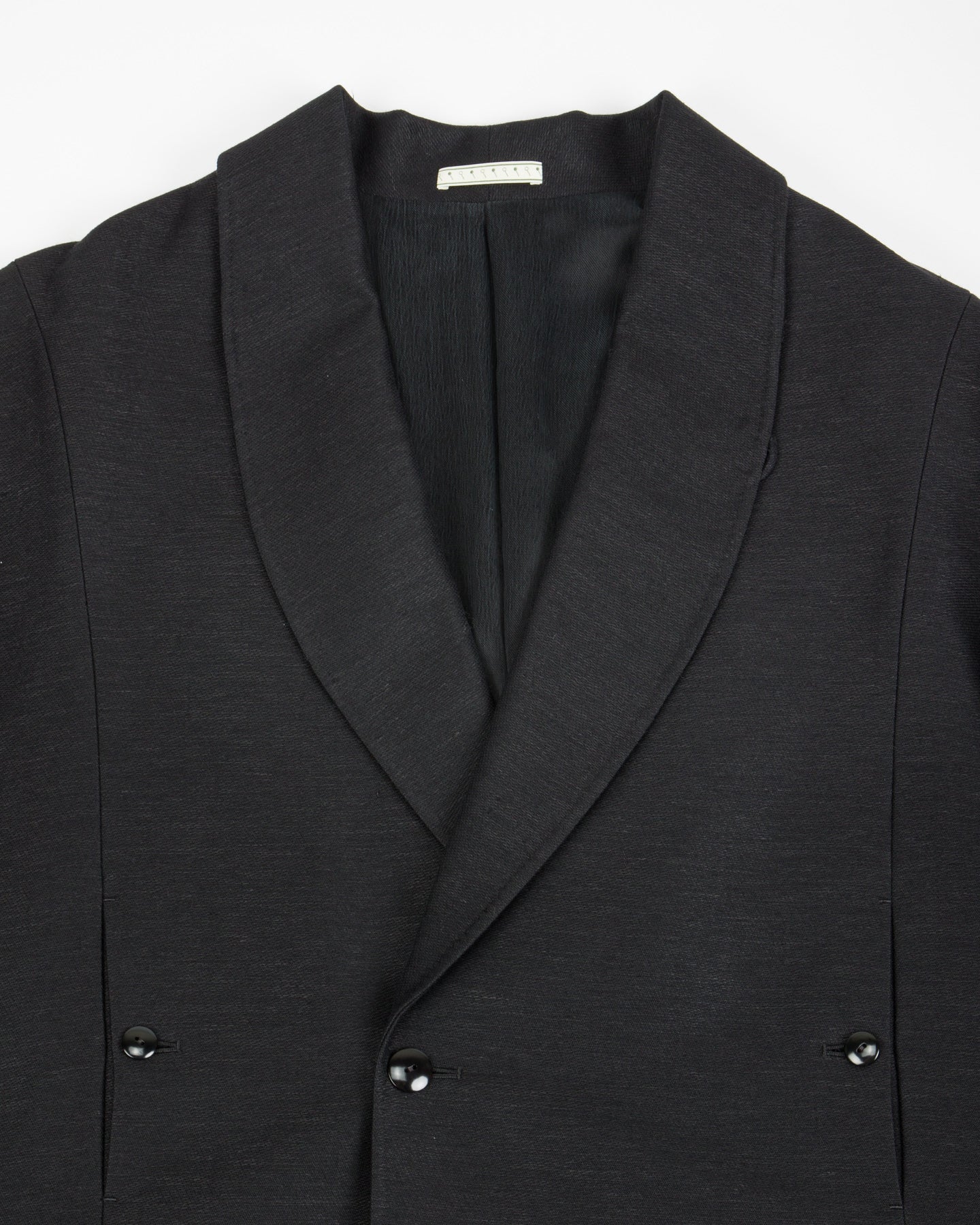 Gorsch Wool Hemp Cape Coat - Black - Standard & Strange