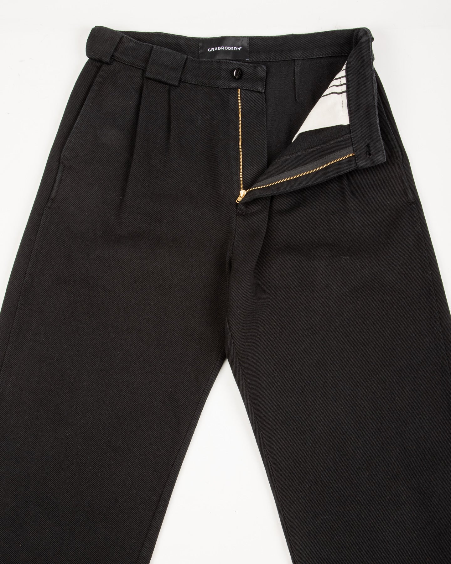 Gråbrodern Eke Chino - Heavy Italian Twill Black - Standard & Strange