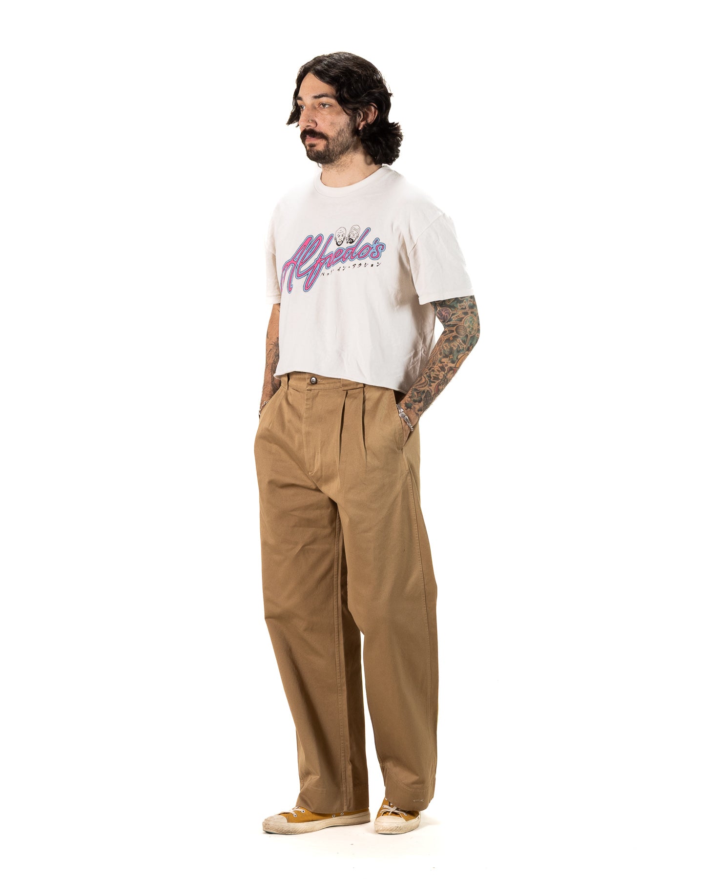 Eke Chino - Khaki Italian Twill