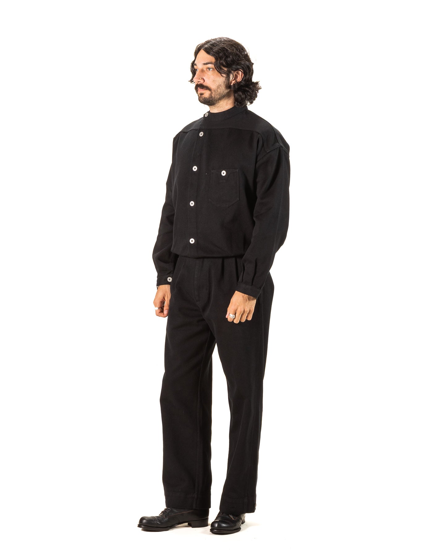 Norrgårde Jacket - Heavy Italian Twill Black