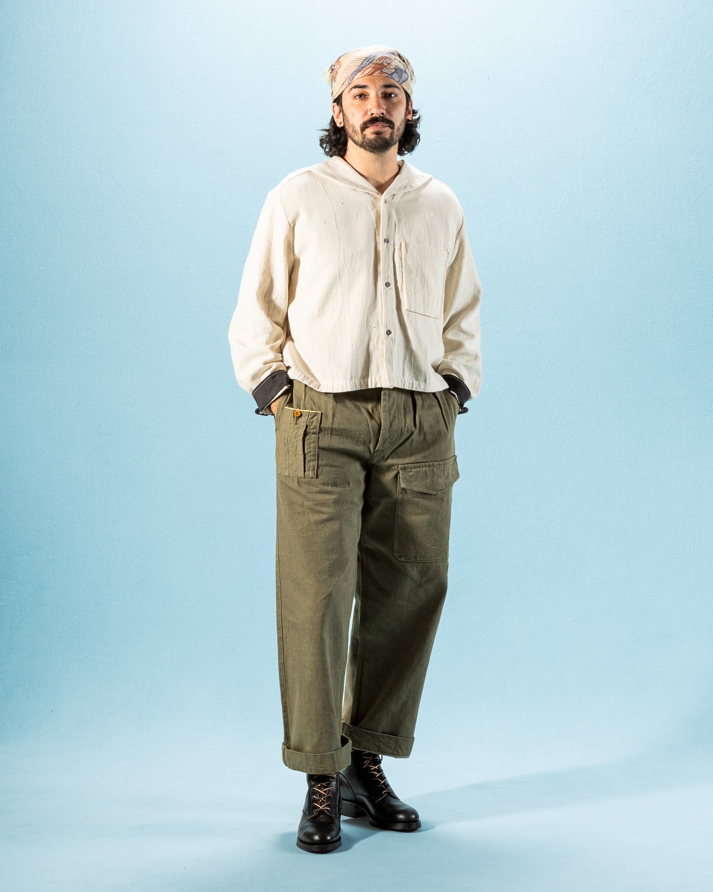 Monad London Gray Shirt - Natural Handwoven Nigerian Cotton - Standard & Strange