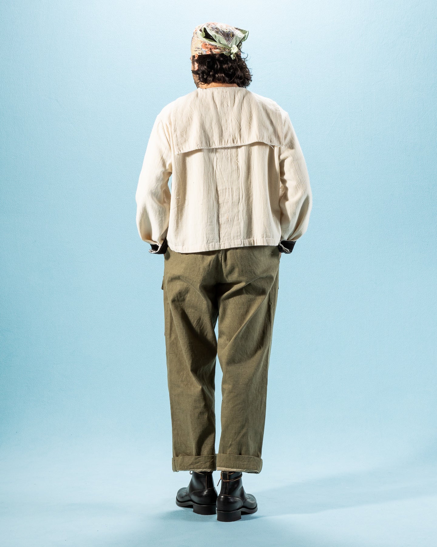 Monad London Gray Shirt - Natural Handwoven Nigerian Cotton - Standard & Strange