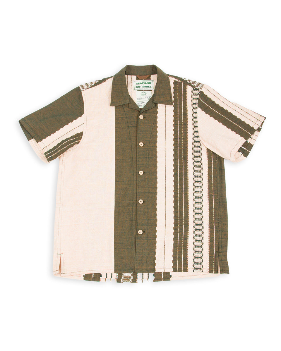 Camp Shirt - Verde Striped – Standard & Strange
