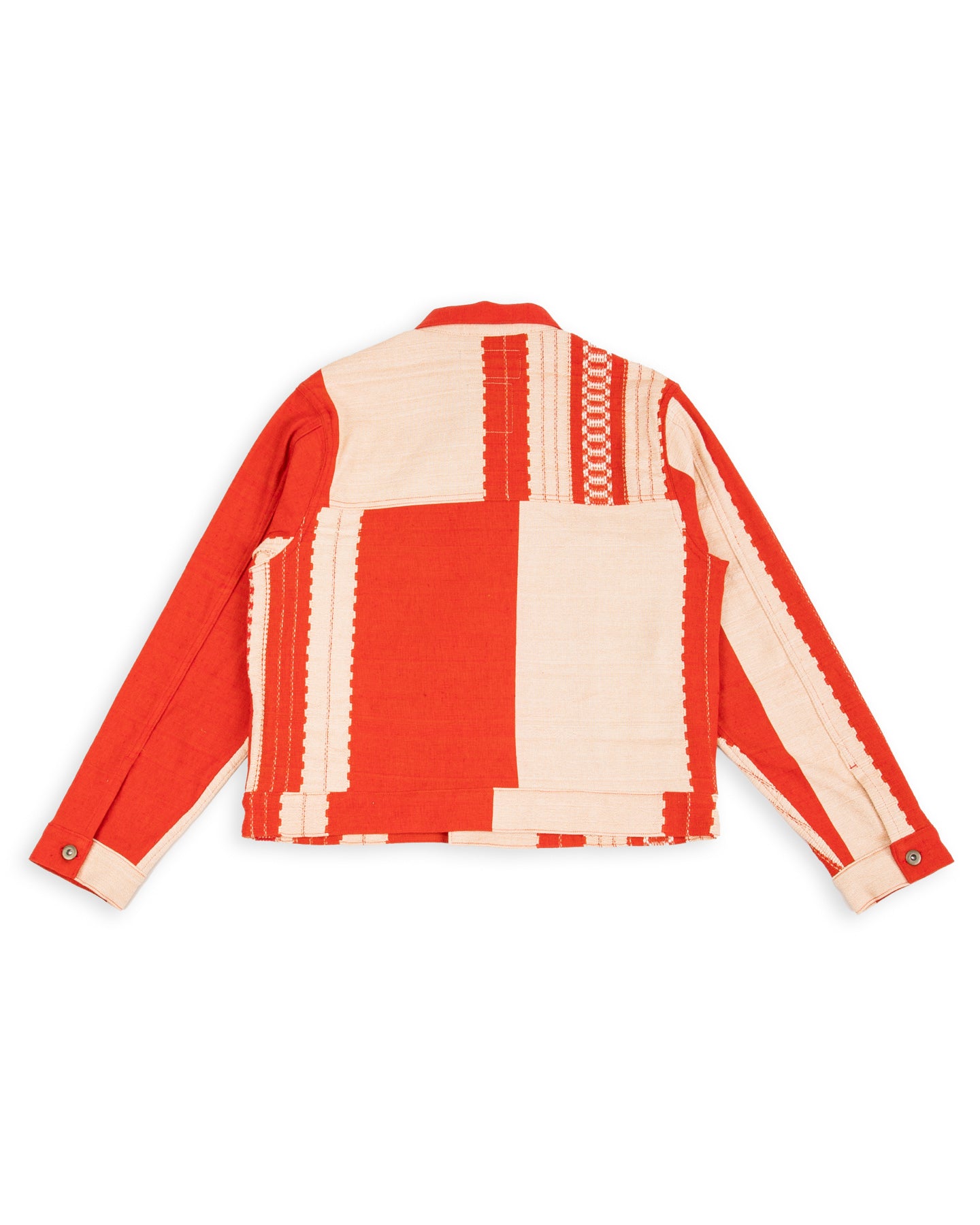 Graziano and Gutiérrez Trucker Jacket - Red Striped - Standard & Strange