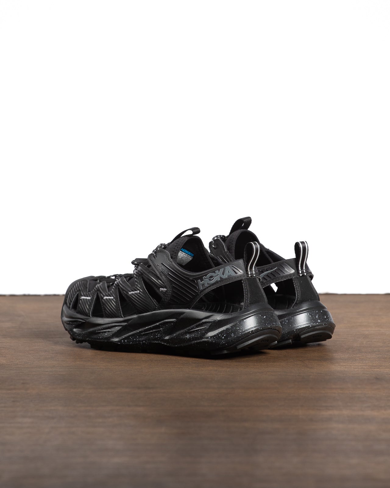Hoka Hopara Sandal - Black/Castle Rock - Standard & Strange