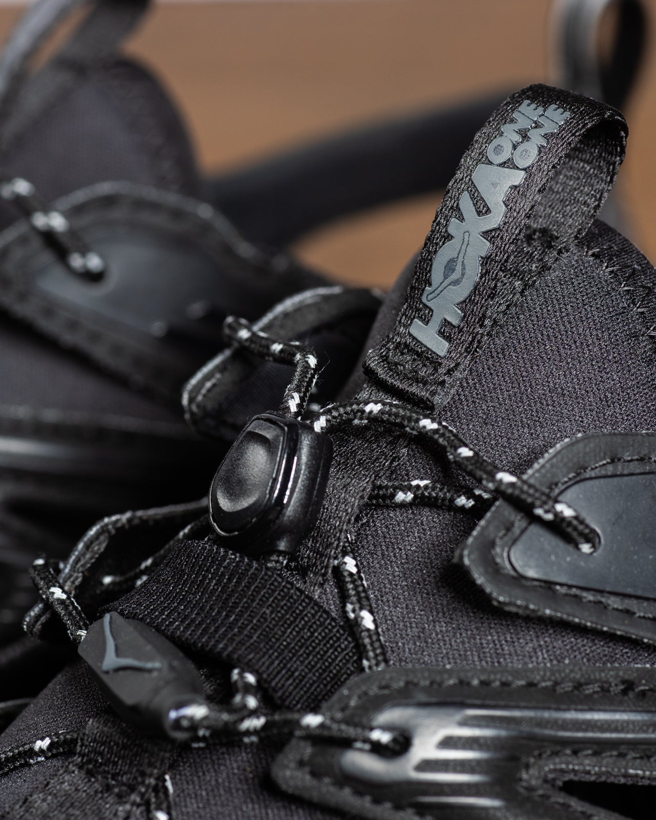 Hoka Hopara Sandal - Black/Castle Rock - Standard & Strange