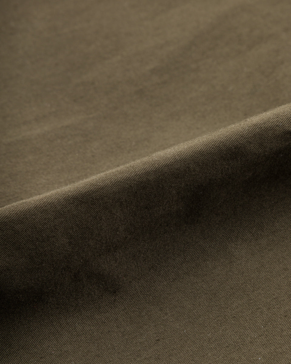 Hansen Benny Super Wide Balloon Trouser - Olive Drill - Standard & Strange