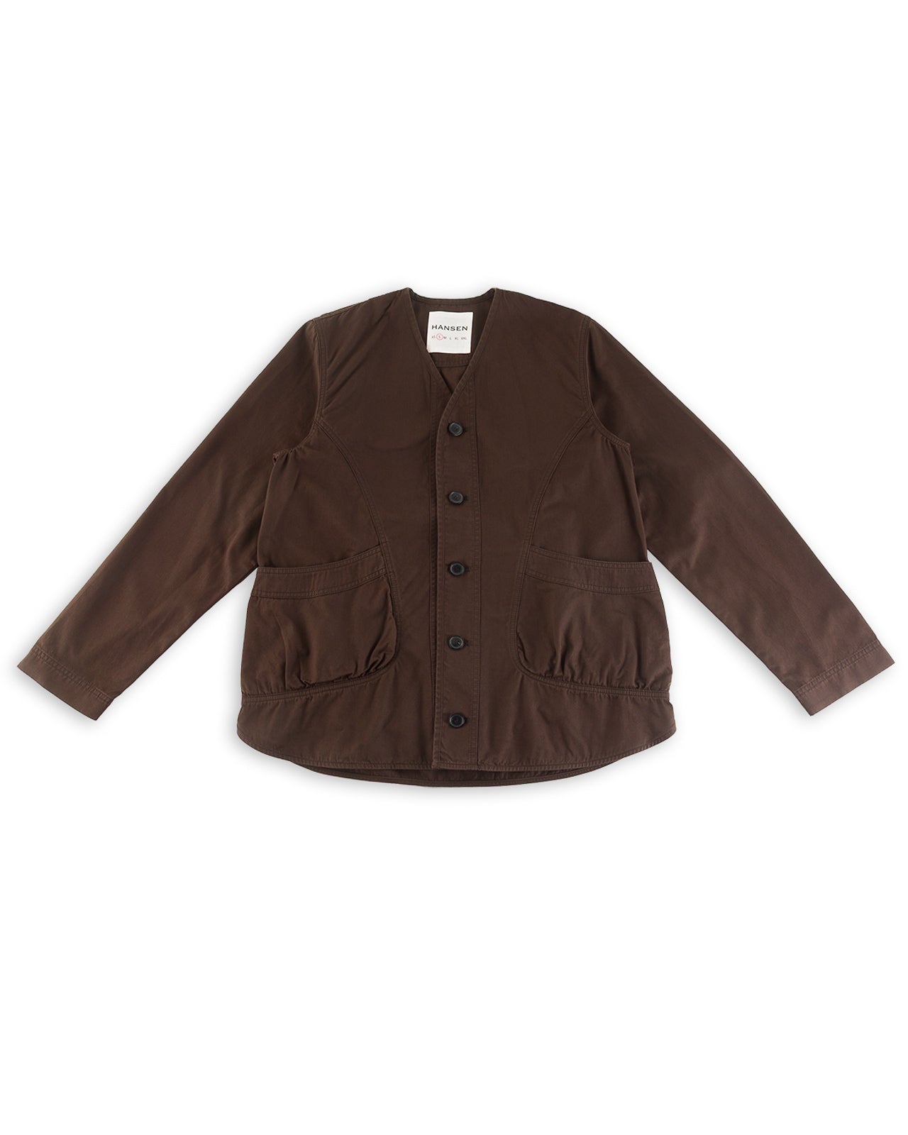 Hansen Bernard Loose Fit Jacket - Coffee Drill - Standard & Strange