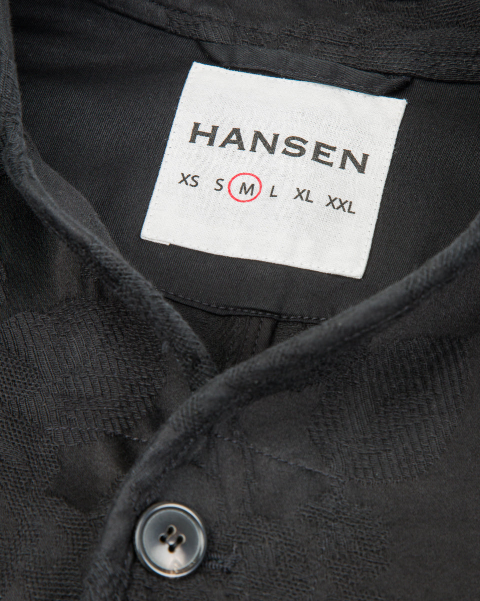 Hansen Refined Work Jacket - Black Flowers - Standard & Strange