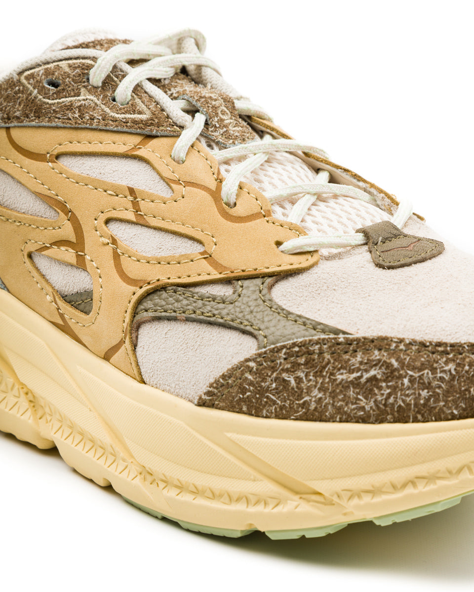 Hoka Clifton L Suede - Oat Milk/Pollen - Standard & Strange