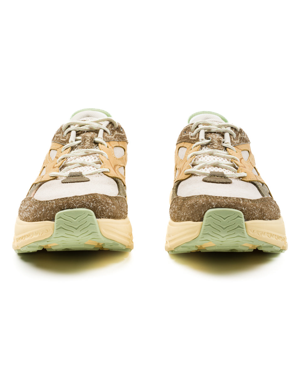 Hoka Clifton L Suede - Oat Milk/Pollen - Standard & Strange