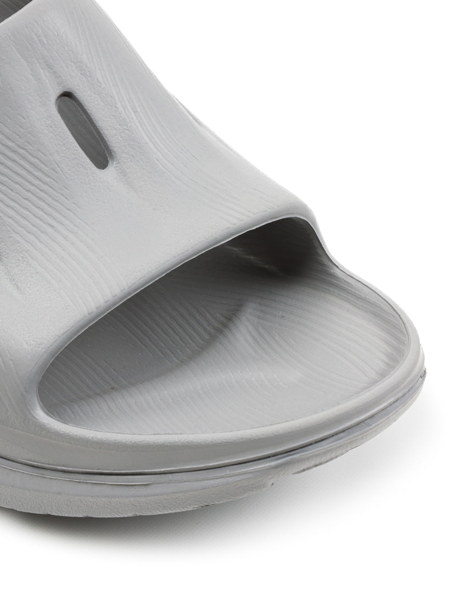 Hoka Ora Recovery Slide 3 - Grey/Grey - Standard & Strange