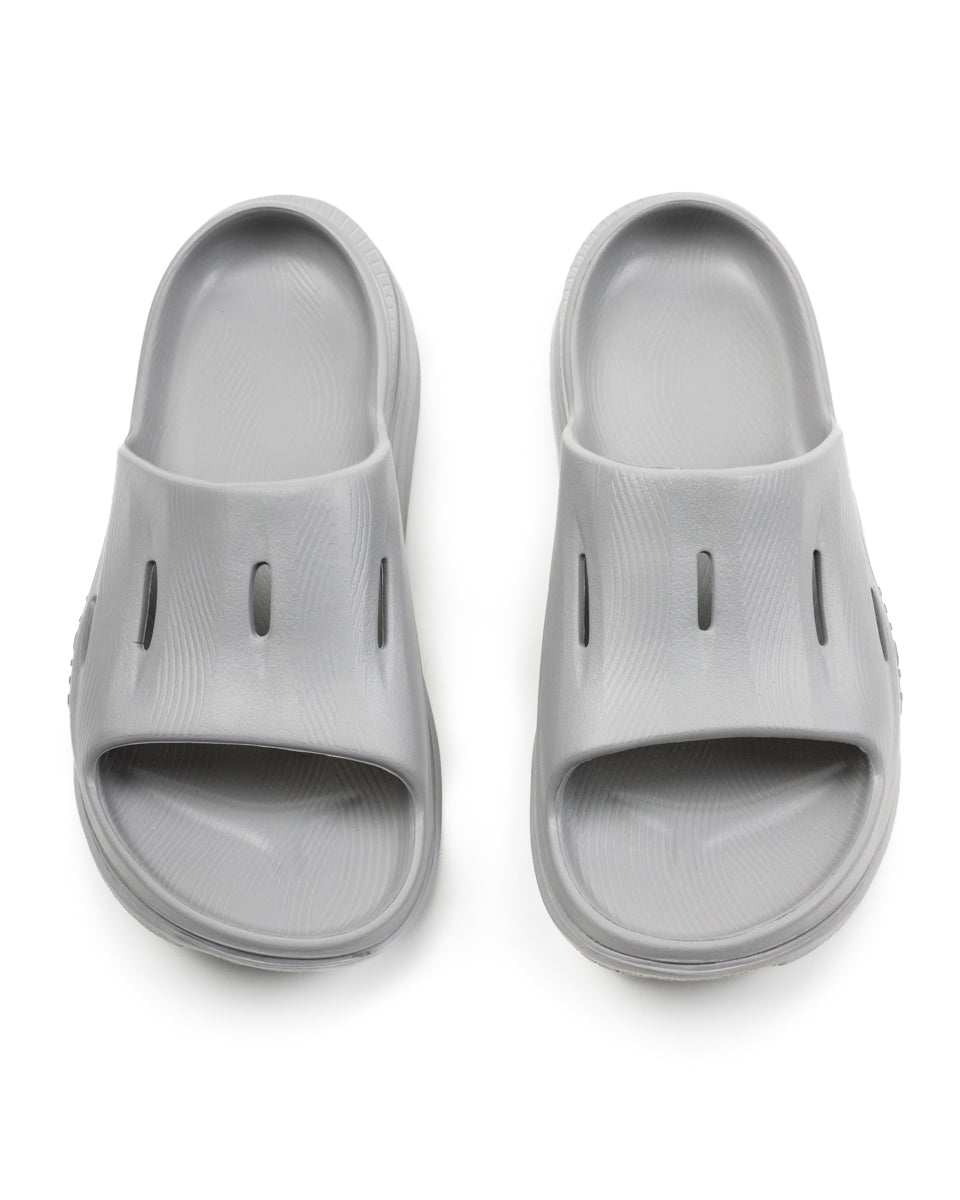 Hoka Ora Recovery Slide 3 - Grey/Grey - Standard & Strange
