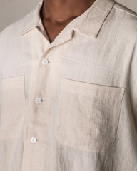 Indi + Ash Lake Camp Shirt - Natural Kala Cotton - Standard & Strange