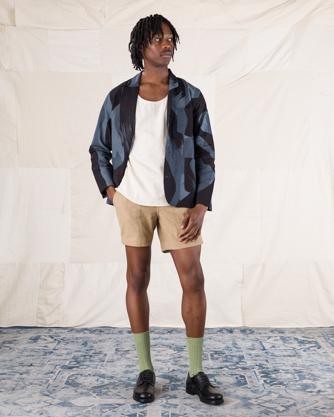 Indi + Ash Study Jacket - Iron Paintbrush Camo - Standard & Strange