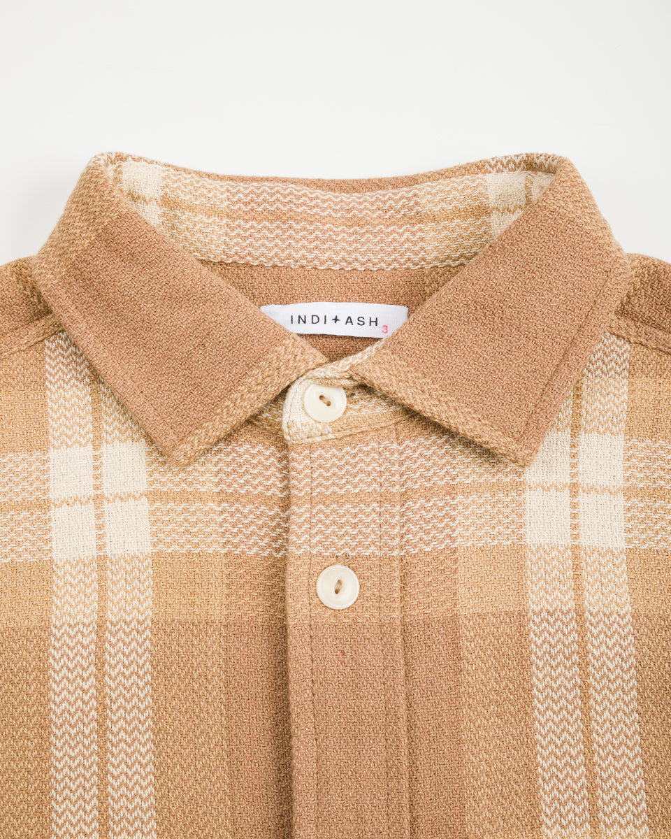 Indi + Ash Ames Workshirt - Handwoven Desert Acacia Plaid - Standard & Strange