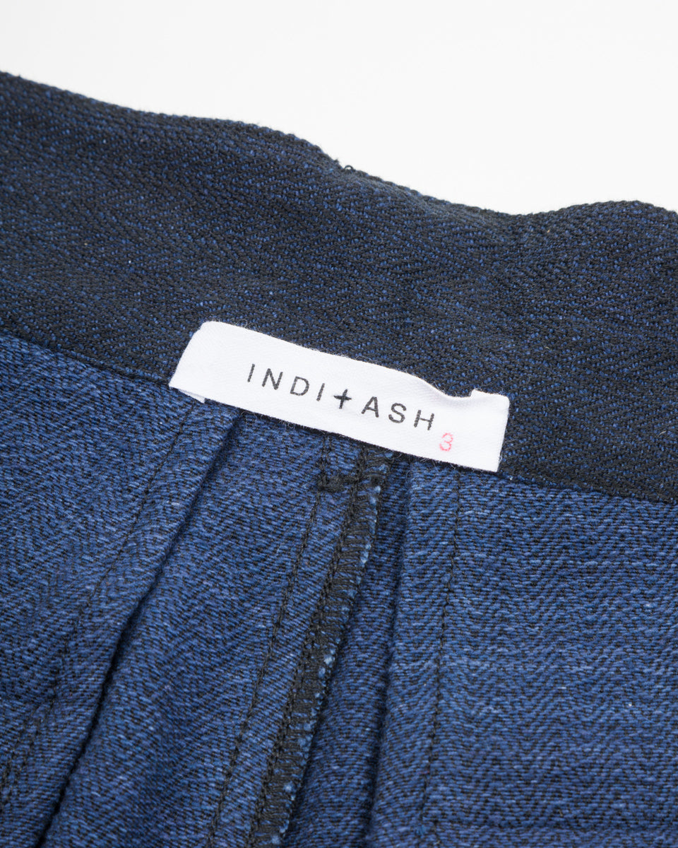 Indi + Ash Big Short - Iron/Indigo Powerloom Military HBT - Standard & Strange