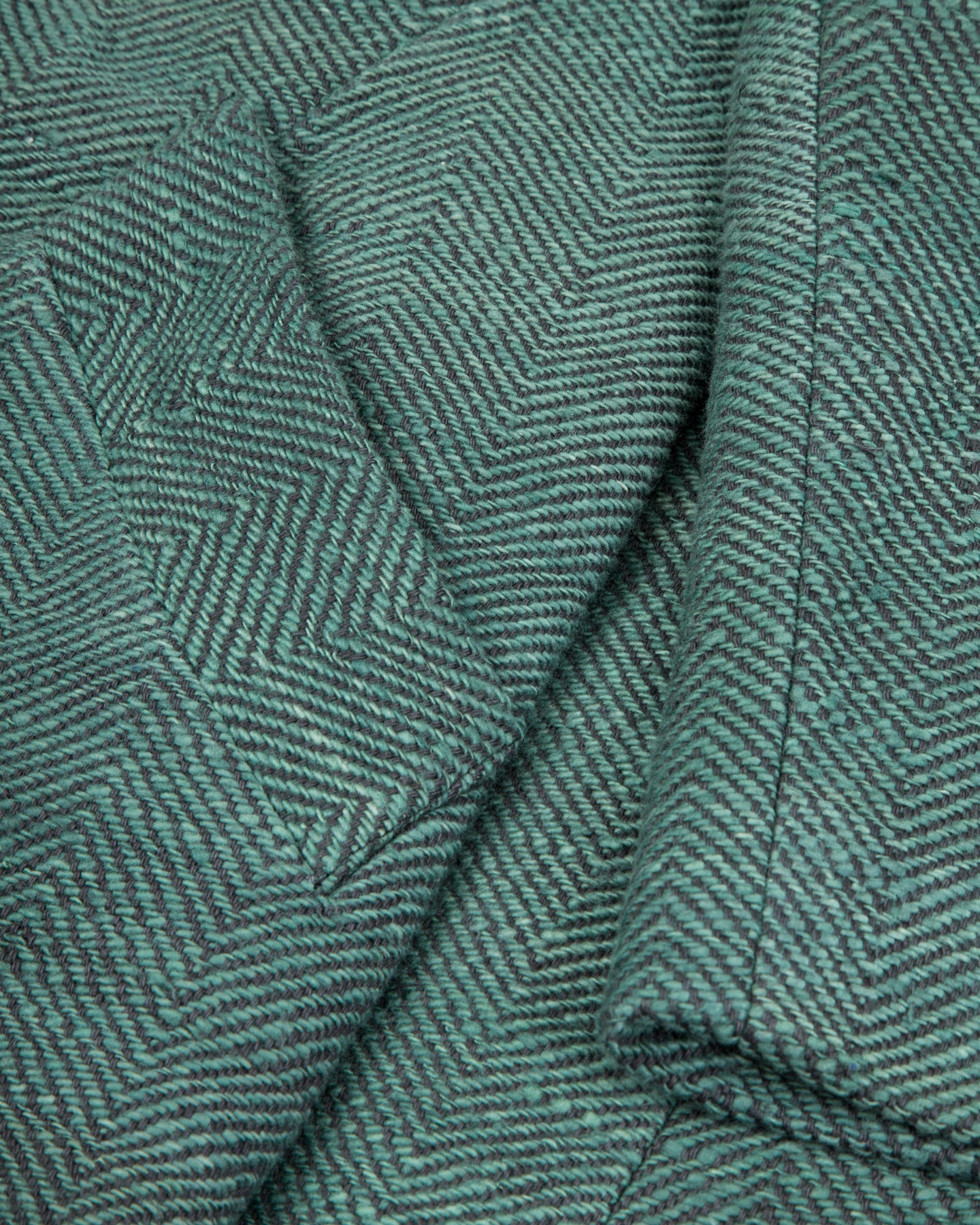 Indi + Ash George Coat - Handspun Midnight Teal/Iron Black HB - Standard & Strange