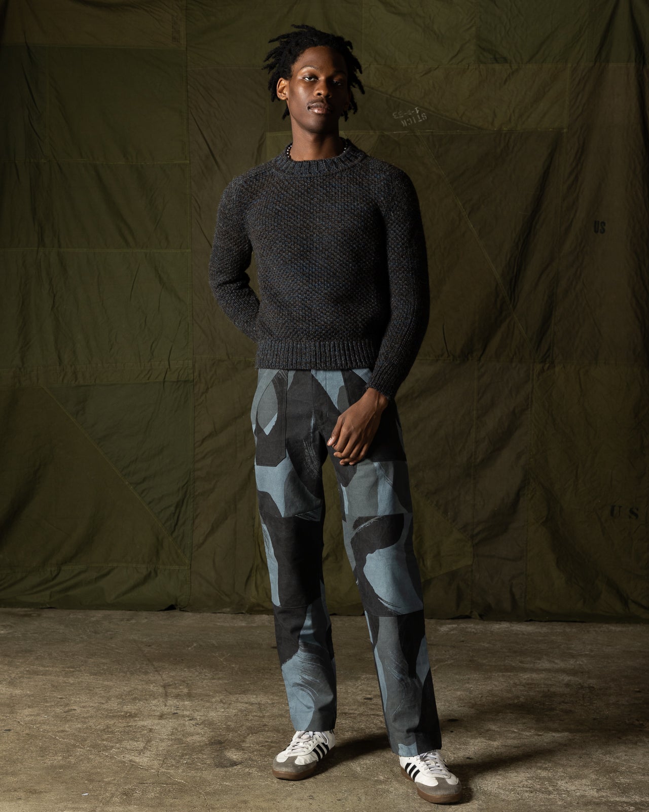 Indi + Ash Isaac Pant - Iron Paintbrush Camo - Standard & Strange