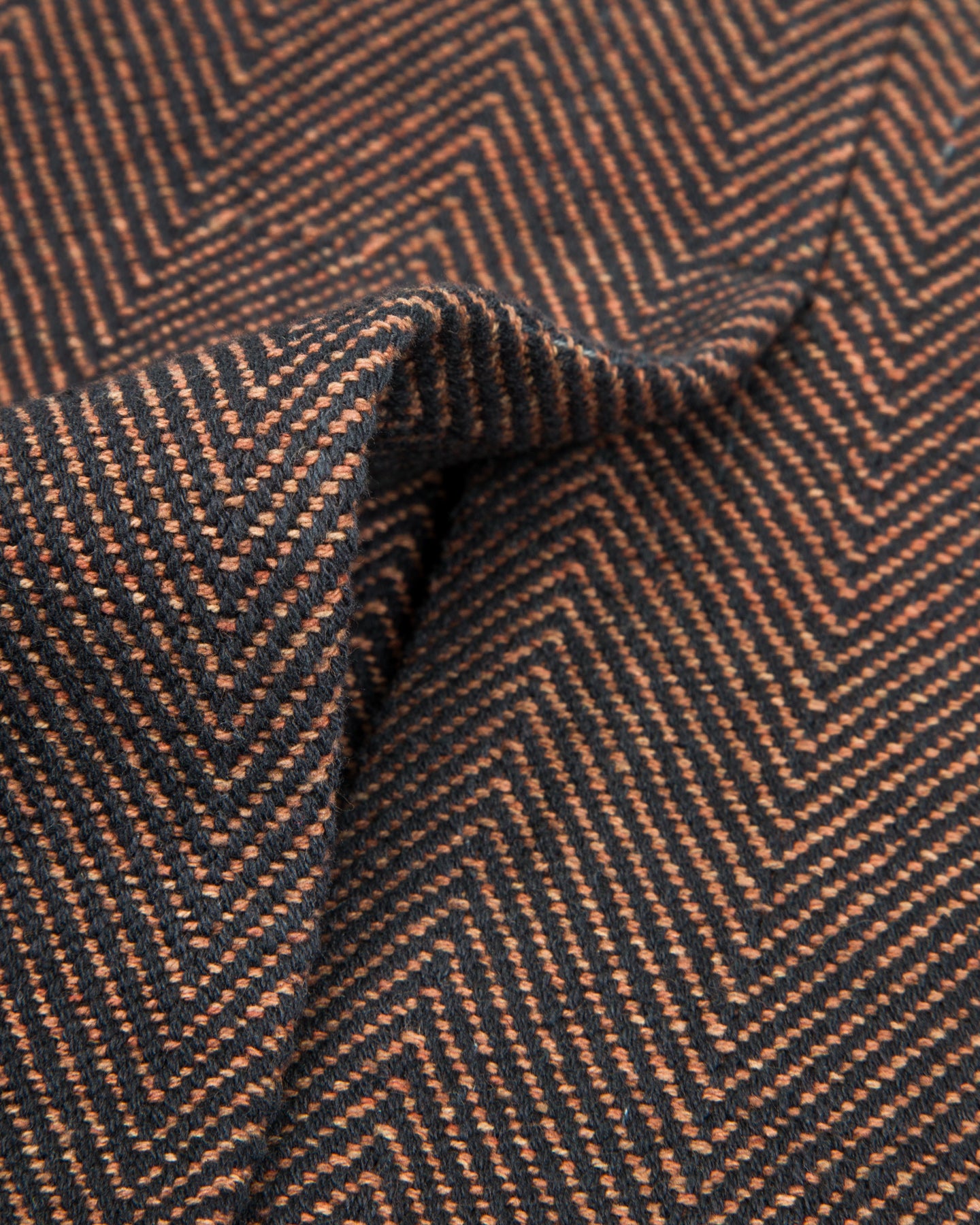 Indi + Ash Loft Peacoat - Handwoven Iron/Cutch Brick HB - Standard & Strange