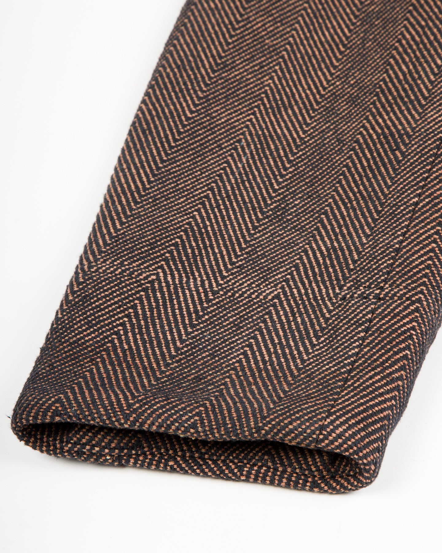 Indi + Ash Loft Peacoat - Handwoven Iron/Cutch Brick HB - Standard & Strange