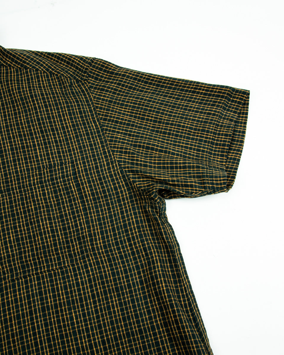 Indi + Ash Marc Shirt - Forest/Osage Orange Kala Cotton Gingham - Standard & Strange