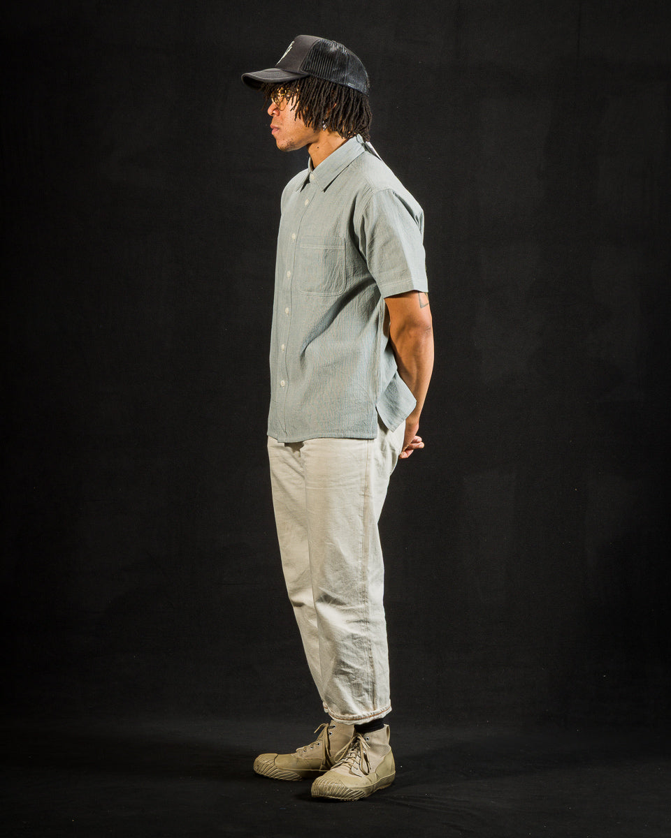 Indi + Ash Marc Shirt - Indigo/Natural Kala Cotton - Standard & Strange