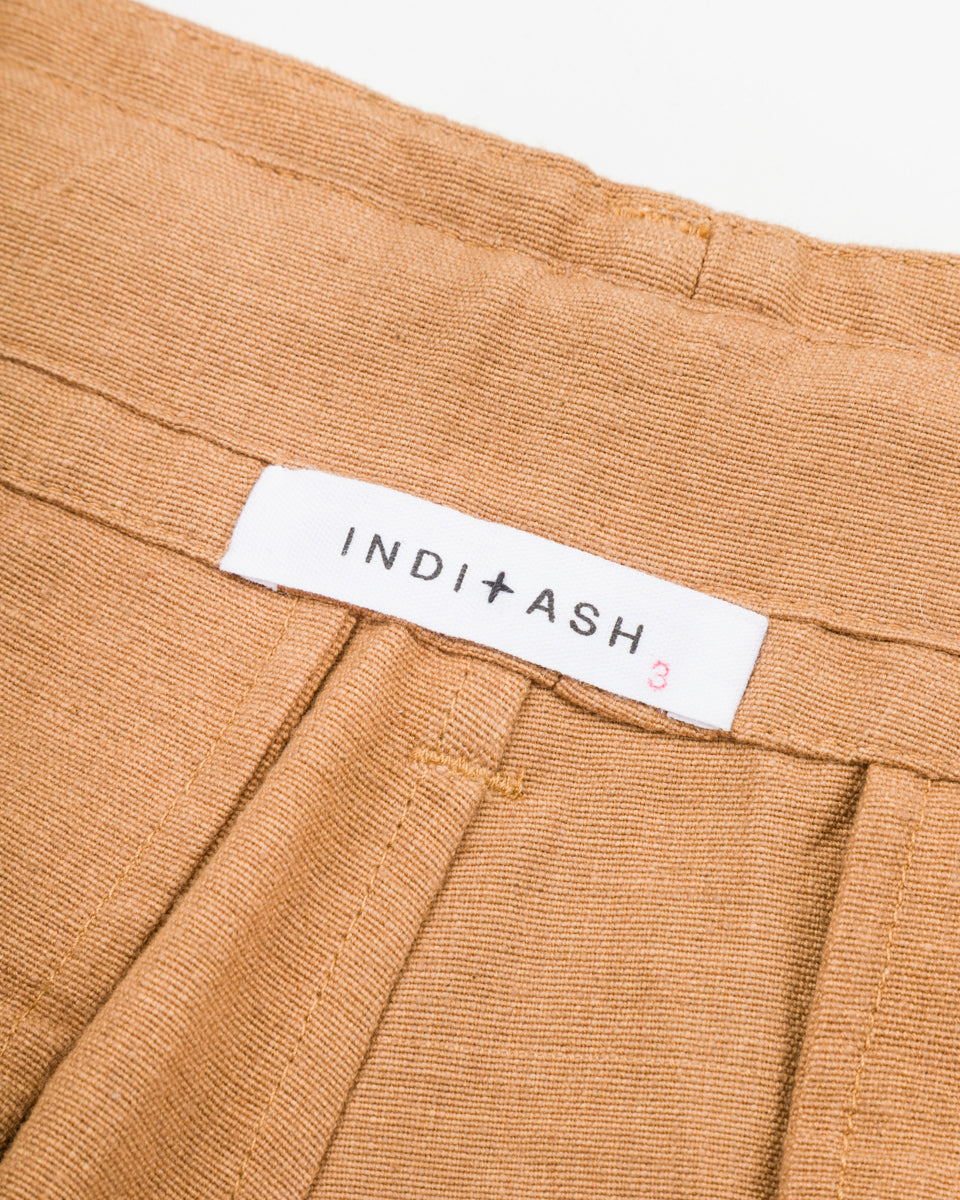 Indi + Ash Obelisk Pant - Cutch Brown Powerloom Canvas - Standard & Strange