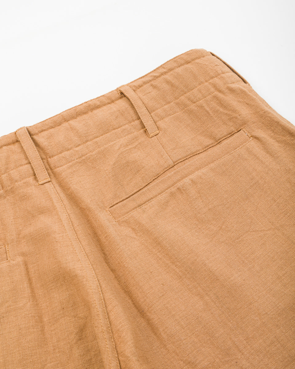 Indi + Ash Obelisk Pant - Cutch Brown Powerloom Canvas - Standard & Strange