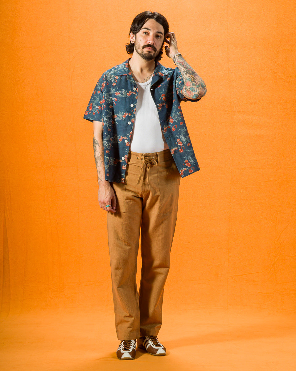 Indi + Ash Obelisk Pant - Cutch Brown Powerloom Canvas - Standard & Strange