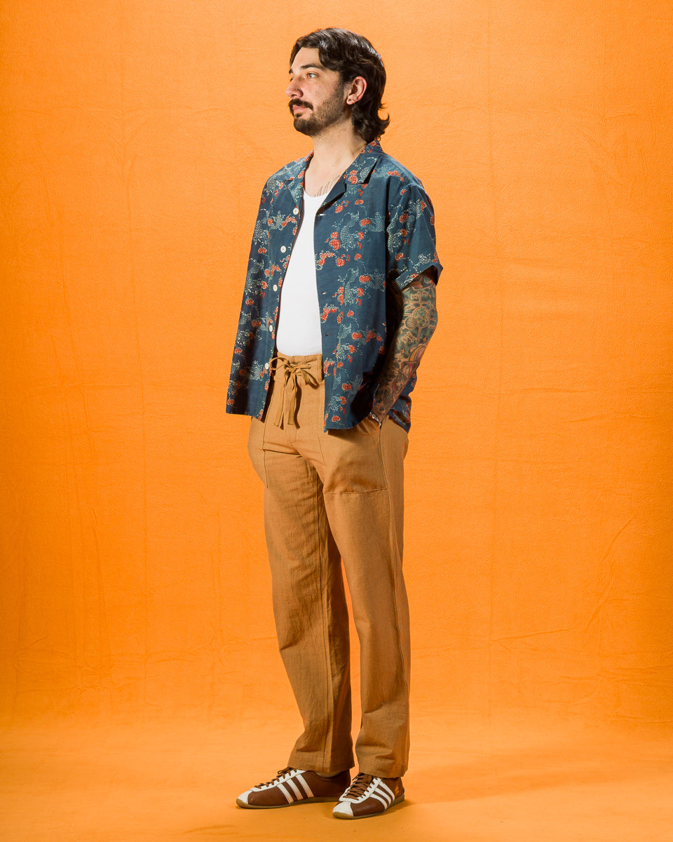 Indi + Ash Obelisk Pant - Cutch Brown Powerloom Canvas - Standard & Strange