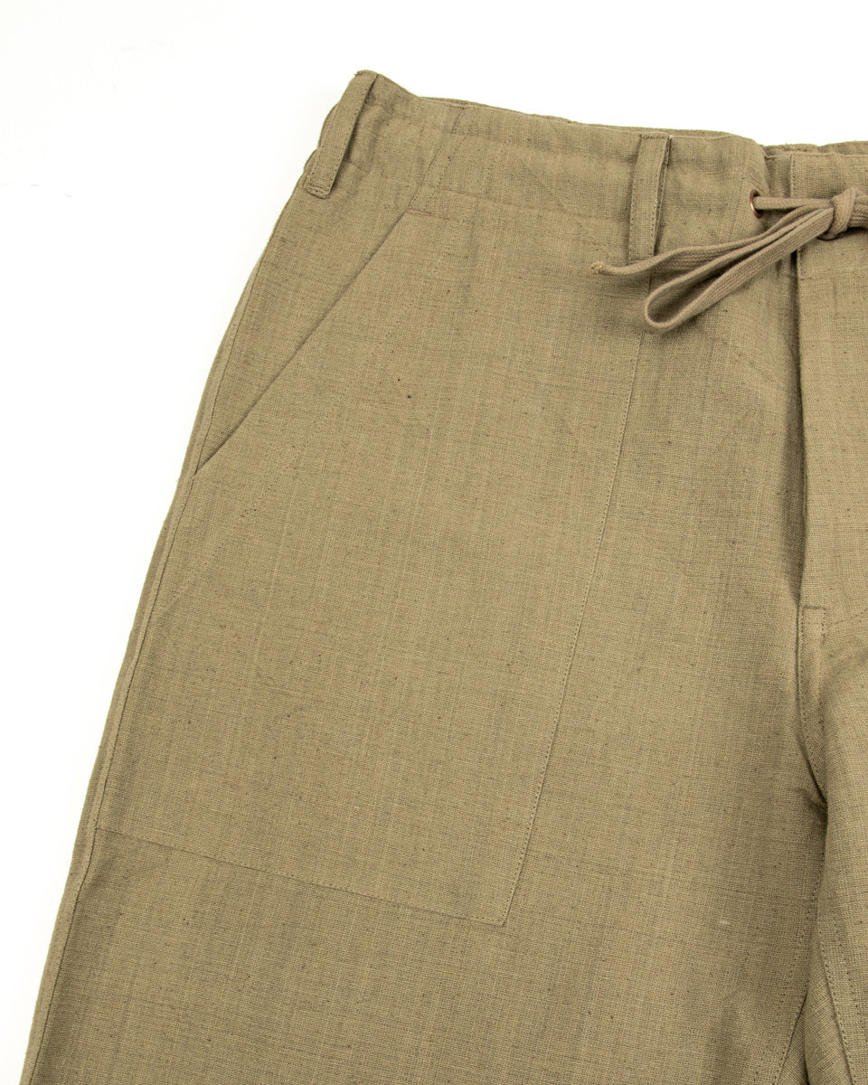 Indi + Ash Obelisk Pant - Sage Powerloom Canvas - Standard & Strange