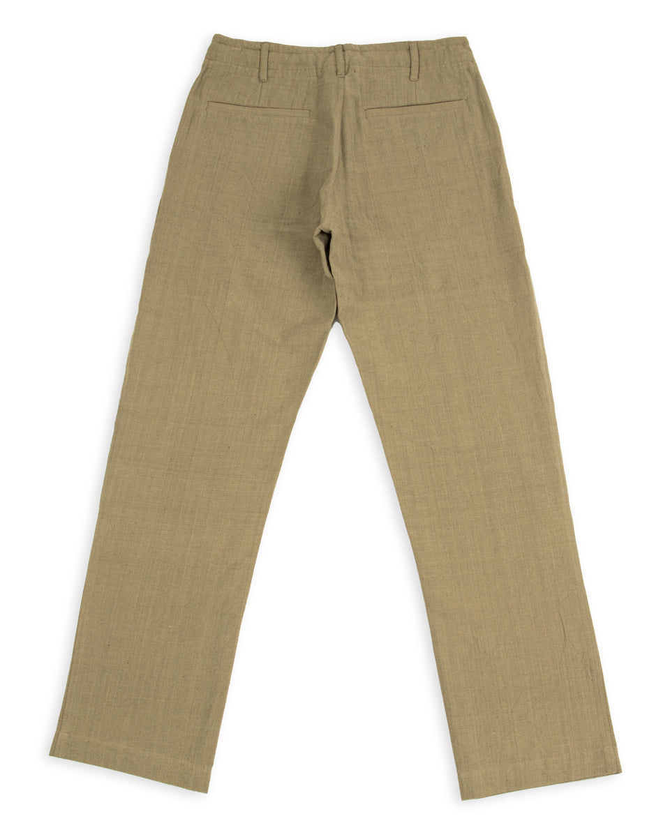 Indi + Ash Obelisk Pant - Sage Powerloom Canvas - Standard & Strange