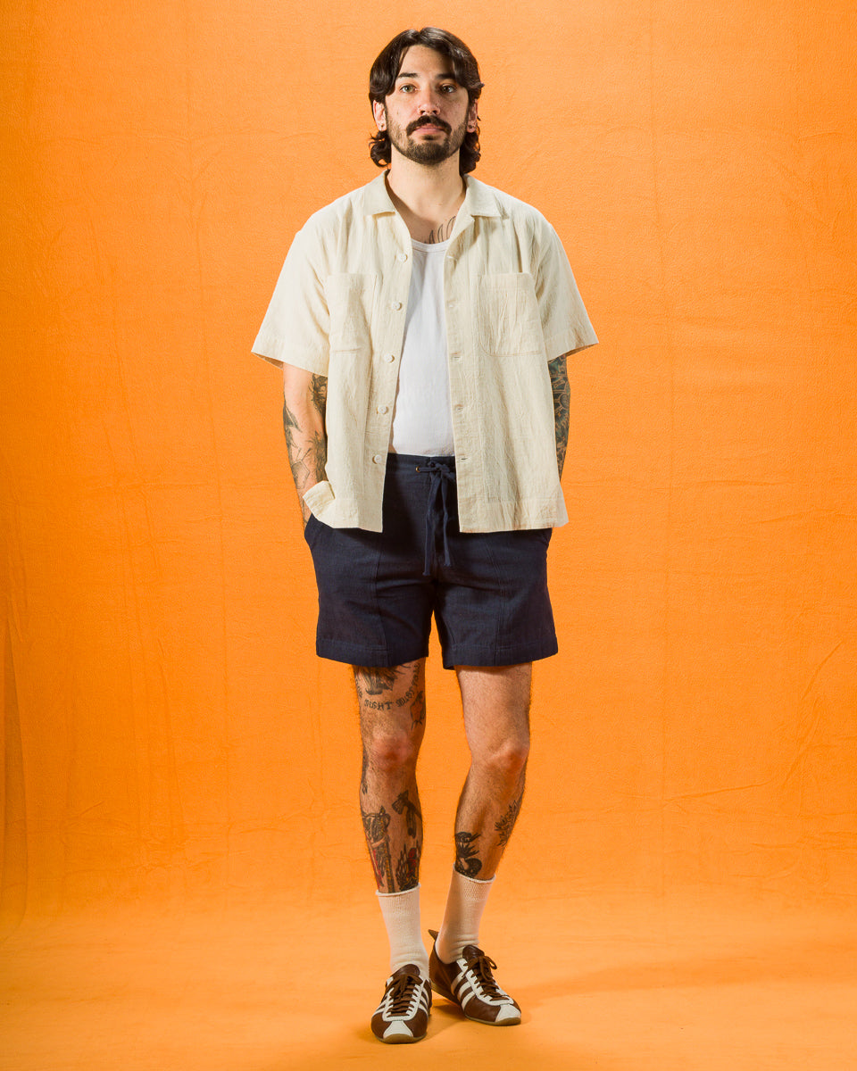 Indi + Ash Obelisk Short - Iron/Indigo Powerloom Denim - Standard & Strange