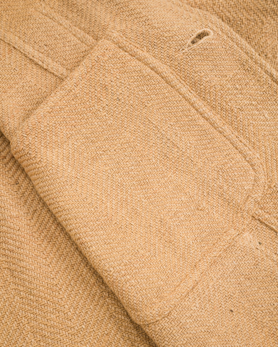 Indi + Ash Study Jacket - Handspun Cutch Brown HBT - Standard & Strange