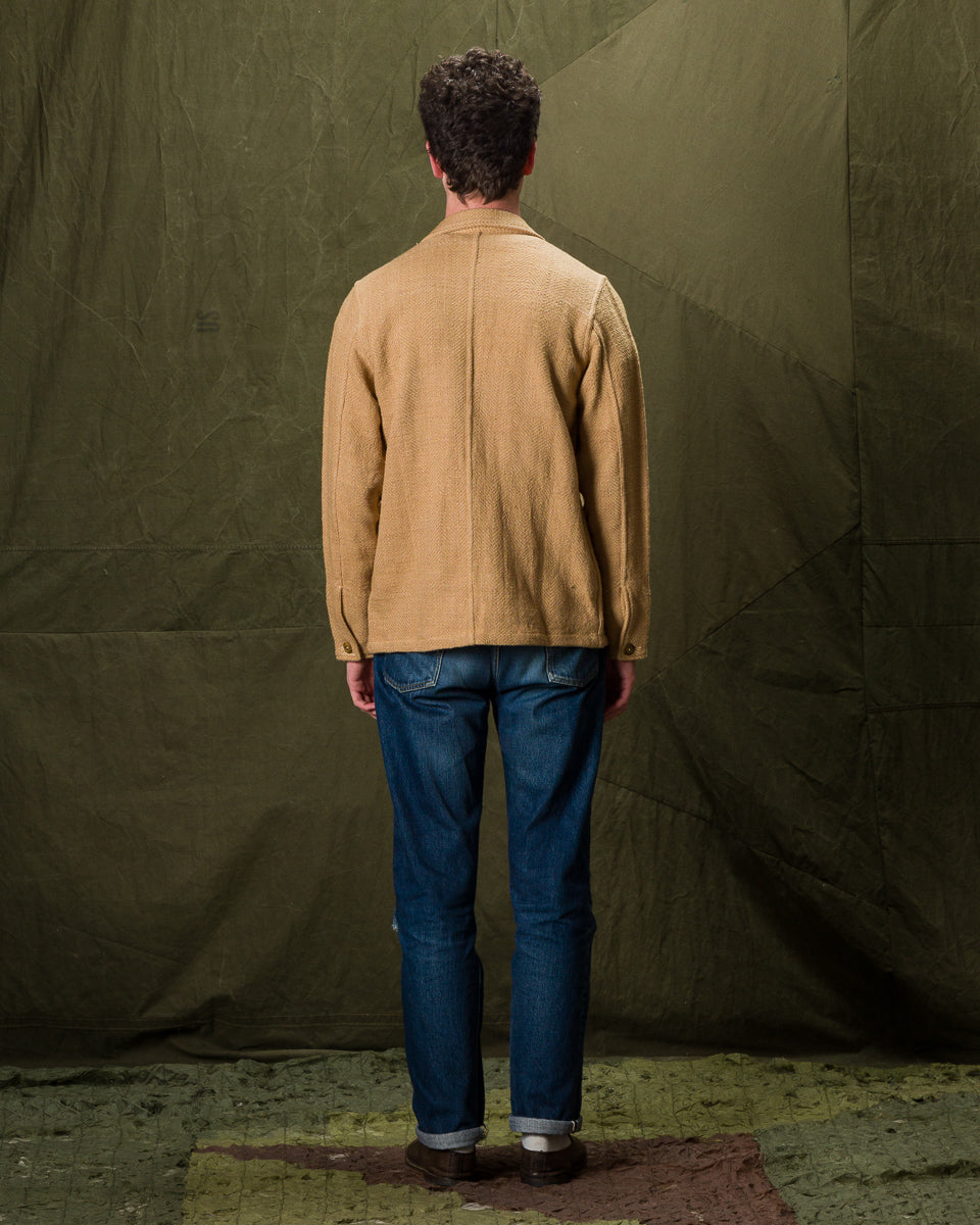 Indi + Ash Study Jacket - Handspun Cutch Brown HBT - Standard & Strange