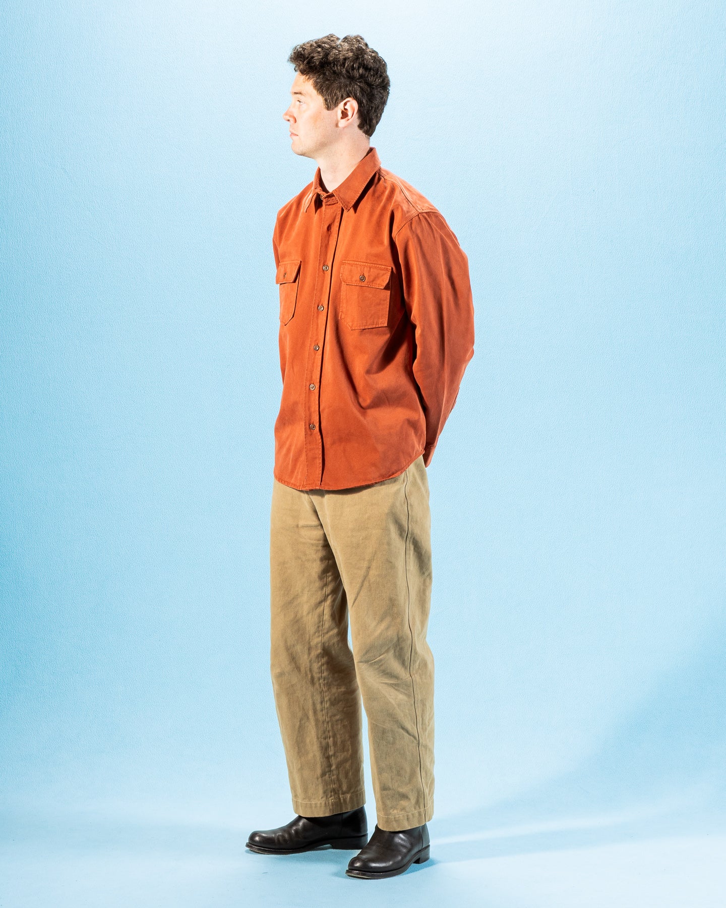 Indigofera Alamo Shirt - Auburn Twill - Standard & Strange