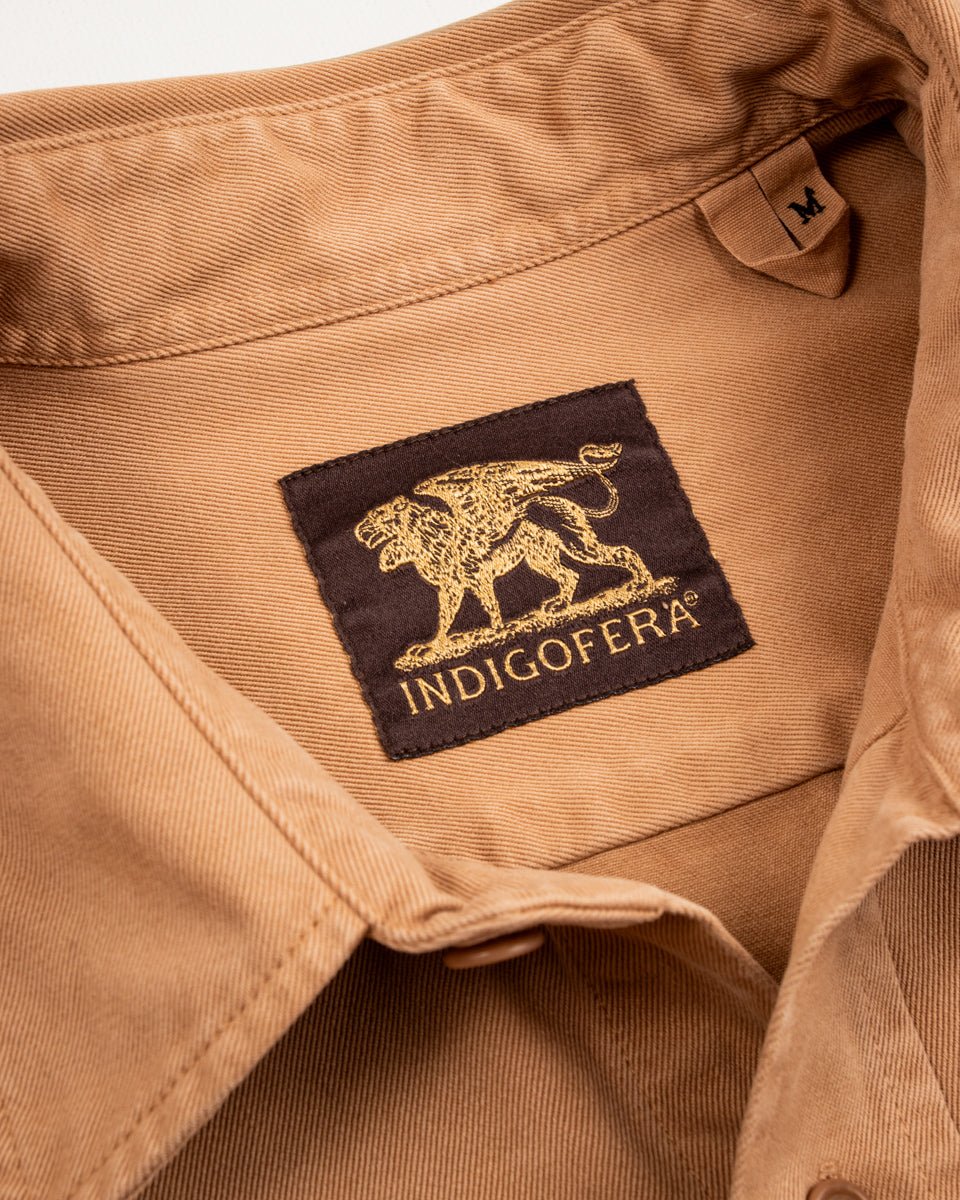 Indigofera Alamo Shirt - Khaki Beige - Standard & Strange