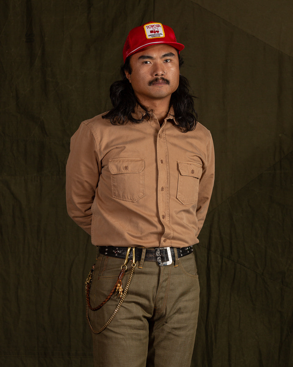 Indigofera Alamo Shirt - Khaki Beige - Standard & Strange