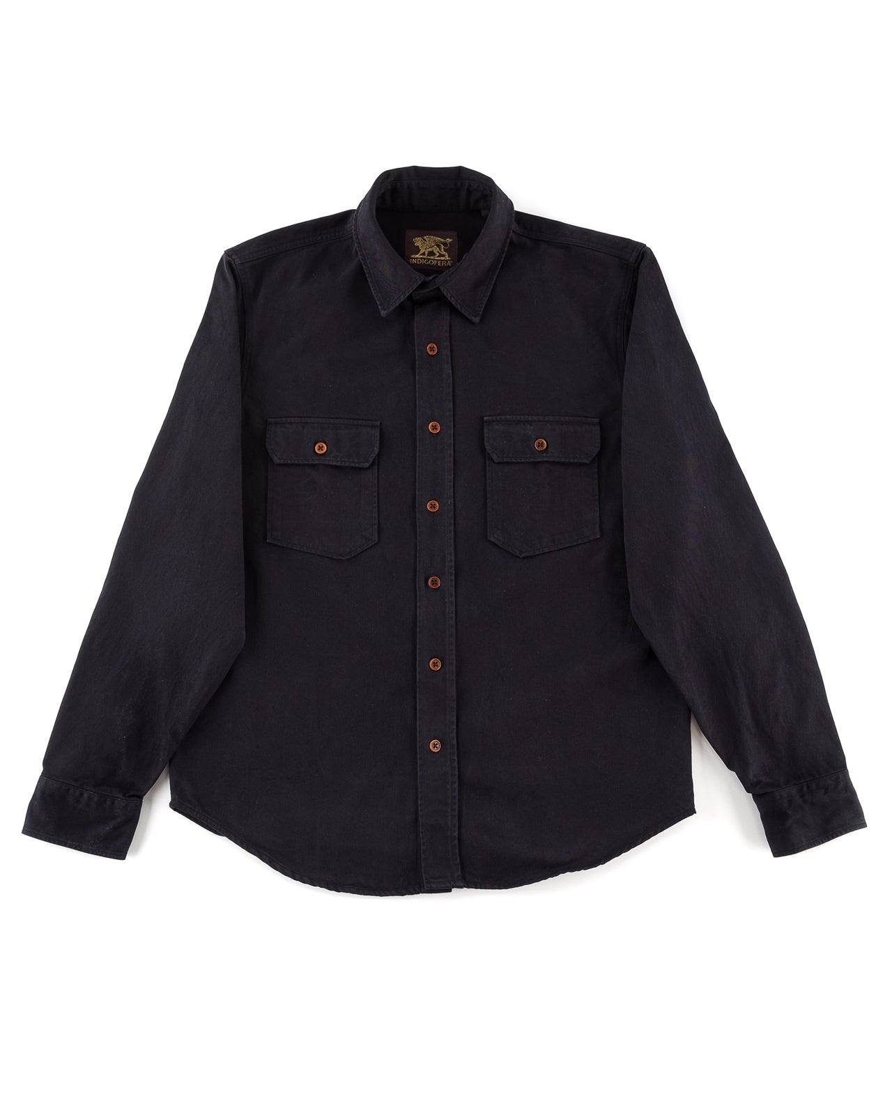 Indigofera Alamo Shirt - Marshall Black Twill – Standard & Strange