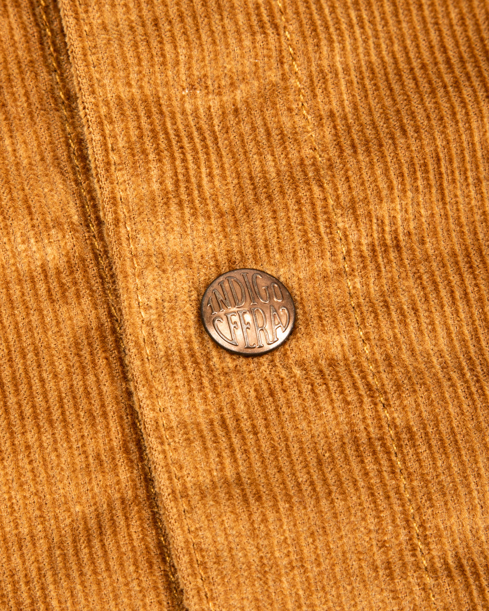 Cooper Shirt - Gold 13W Corduroy