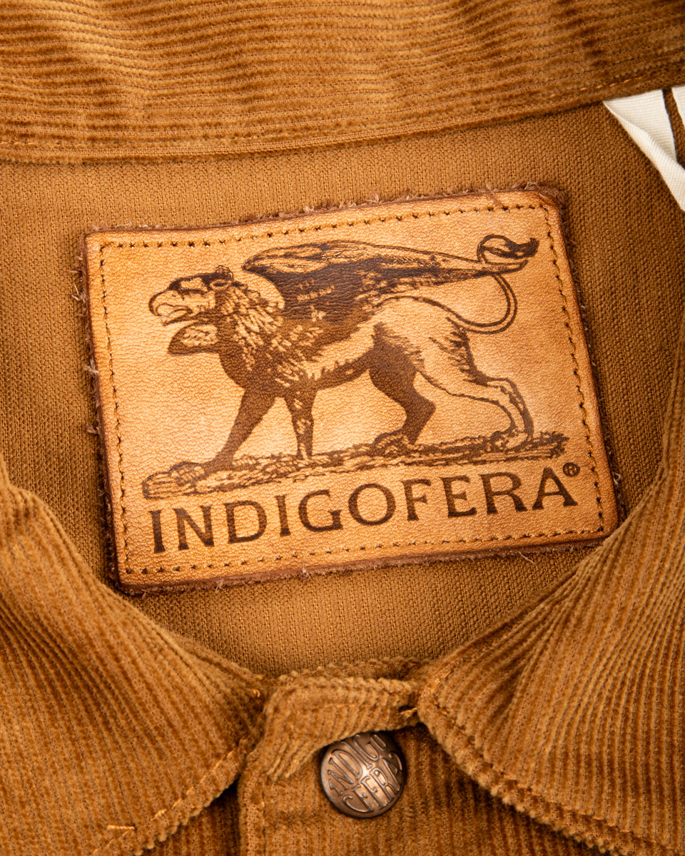 Cooper Shirt - Gold 13W Corduroy