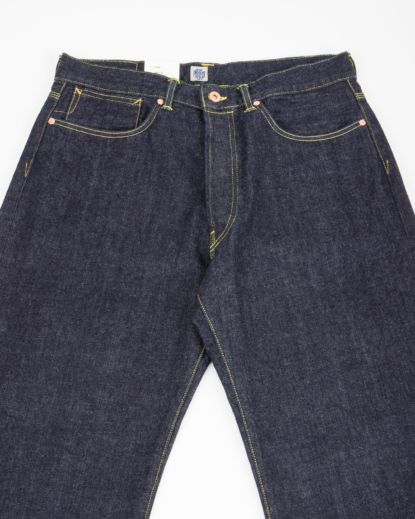 Indigofera Duke Wide Fit - 14.5 oz Overseas Selvedge - Standard & Strange