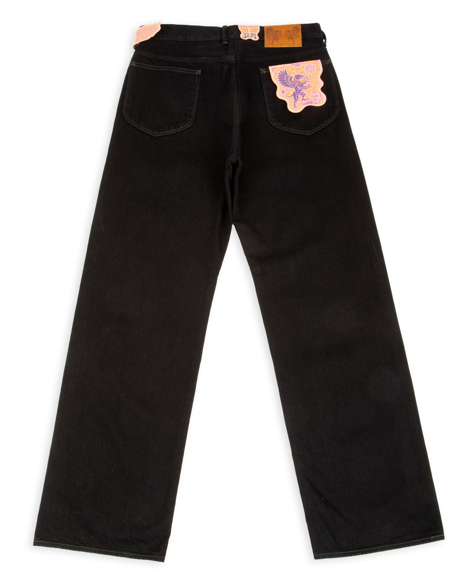 Duke Wide Fit - 14.5 oz Soaked Gunpowder Denim