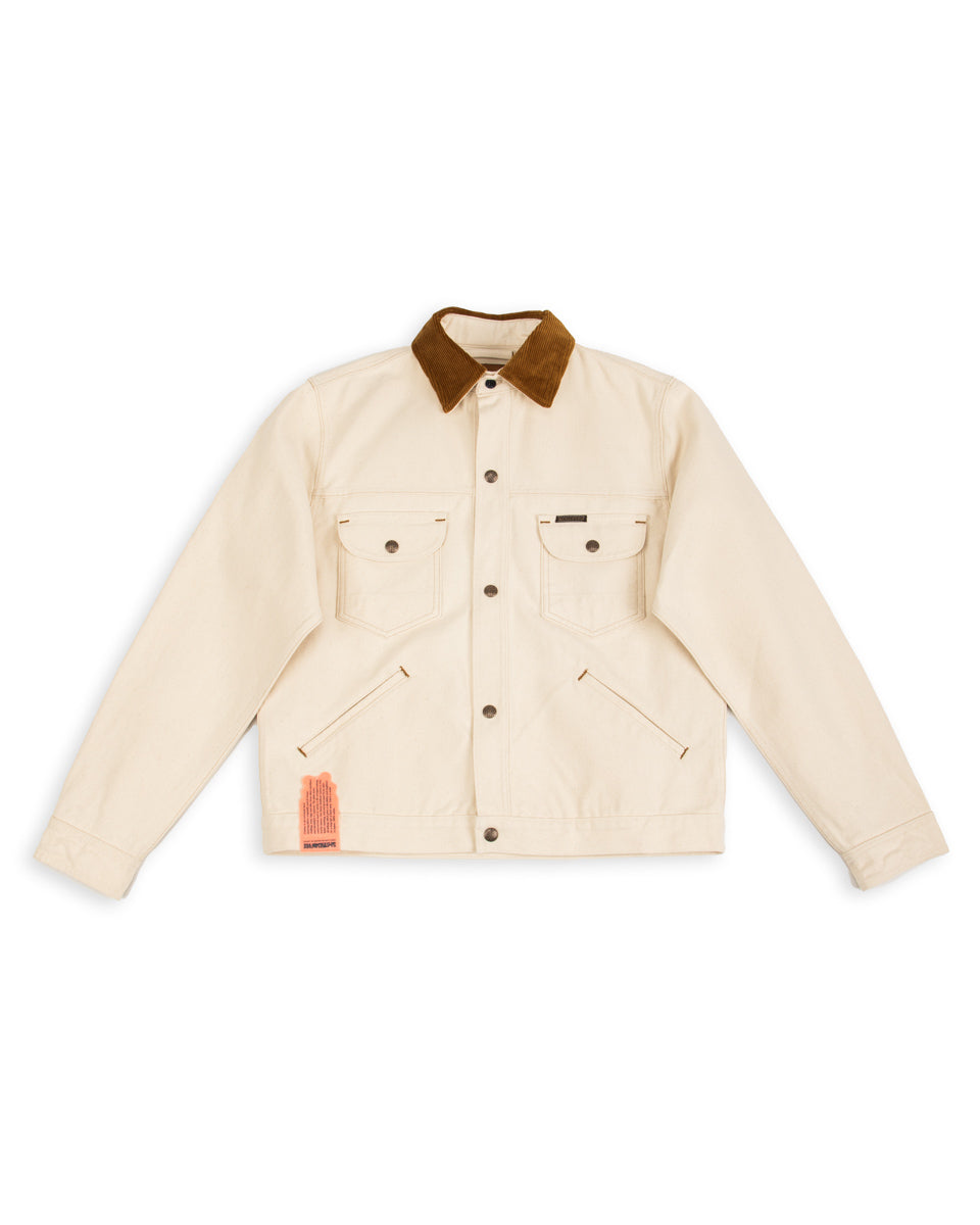 Fargo Quarter Jacket - Ecru Smithson Canvas