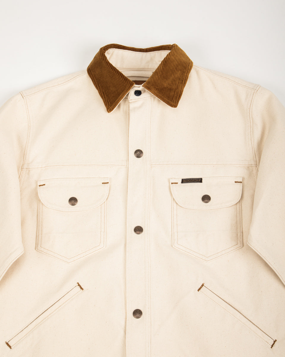 Fargo Quarter Jacket - Ecru Smithson Canvas