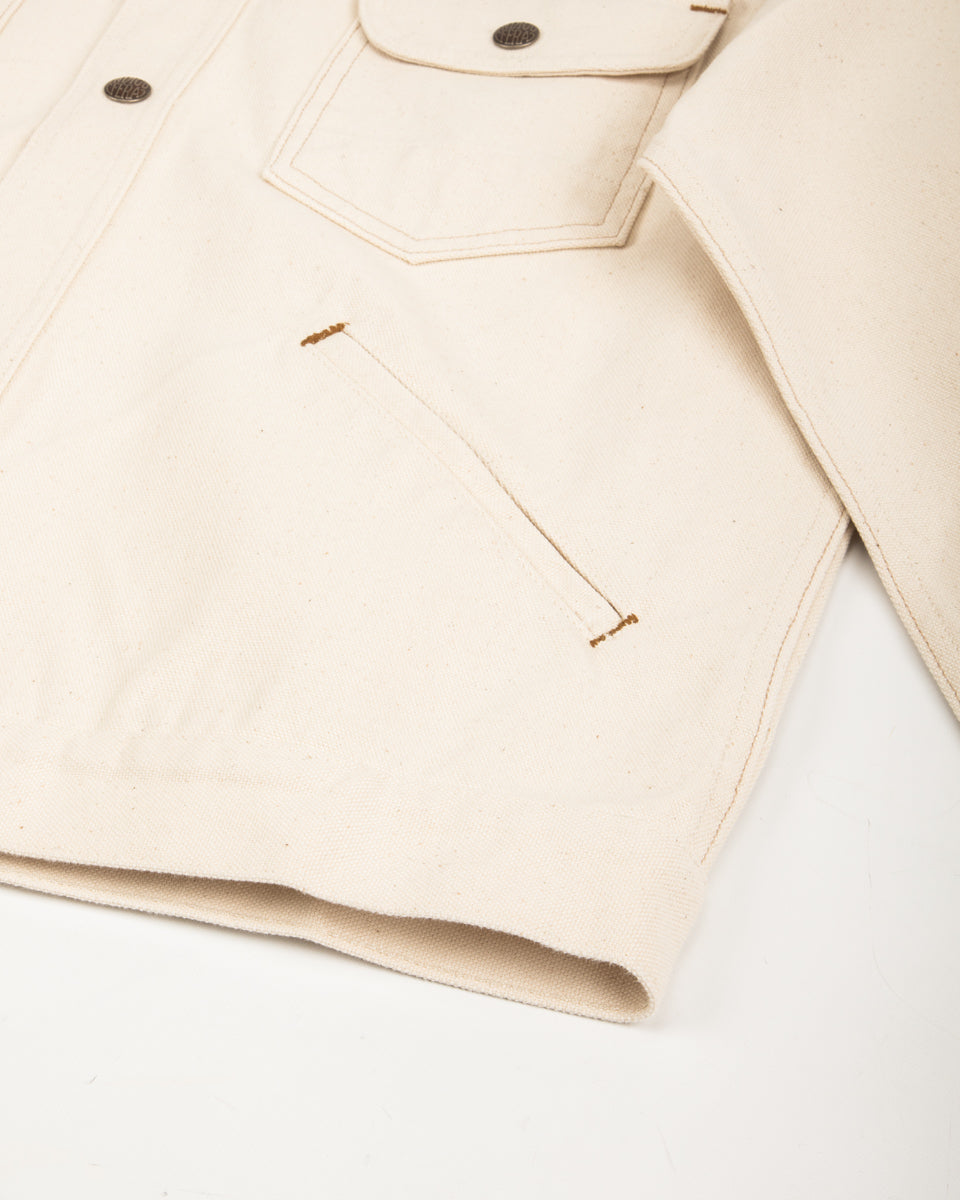 Fargo Quarter Jacket - Ecru Smithson Canvas