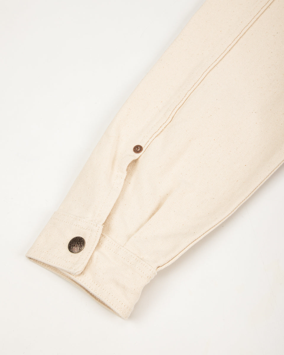 Fargo Quarter Jacket - Ecru Smithson Canvas